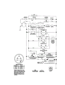 Schematic parts for Rally Front-Engine Lawn Tractor RE11CRD (REQ11CRDB) from AppliancePartsPros.com