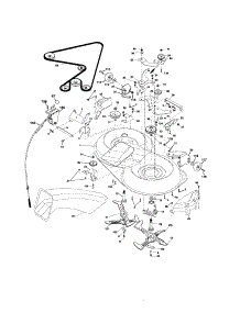 Mower parts for Rally Front-Engine Lawn Tractor RE145H92RBK from AppliancePartsPros.com