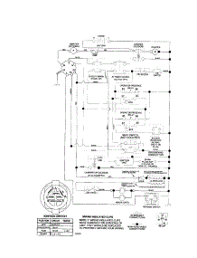 Schematic-Tractor parts for Rally Front-Engine Lawn Tractor RE145H92RBK from AppliancePartsPros.com