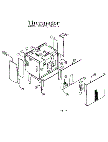 Drop-In parts for Thermador Electric Range RED30VQW (9708 & UP) from AppliancePartsPros.com