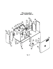 Drop-In Range (Red30vqb(Prior-9707)) (Red30vqrs(Prior-9708)) (Red30vqw(Prior-9708)) parts for Thermador Range RED30VQW(PRIOR-9708) from AppliancePartsPros.com