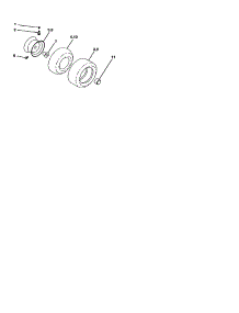 Tires And Wheels parts for Rally Front-Engine Lawn Tractor RELTS3611B from AppliancePartsPros.com