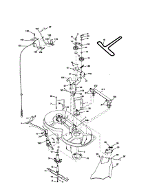 Mower Deck parts for Rally Front-Engine Lawn Tractor RELTS3611B from AppliancePartsPros.com