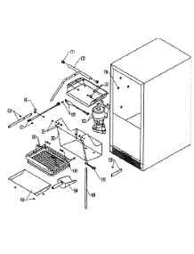 Icemaker parts for Dcs Freestanding Ice Maker RF15I-70879 from AppliancePartsPros.com