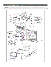 Freezer Parts parts for Samsung Bottom-Mount Refrigerator RF18HFENBSR/US-51 from AppliancePartsPros.com