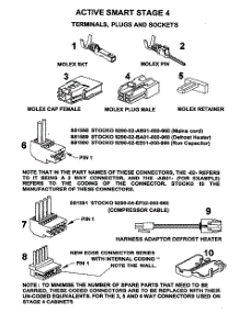 Plugs parts for  Bottom-Mount Refrigerator RF201ADUX-22302A from AppliancePartsPros.com