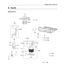 Cycle Assy parts for Samsung Bottom-Mount Refrigerator RF22K9381SR/AA-02 from AppliancePartsPros.com