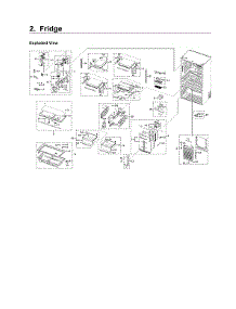 Refrigerator Parts parts for Samsung Bottom-Mount Refrigerator RF22NPEDBSR/AA-02 from AppliancePartsPros.com