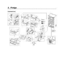 Refrigerator Parts parts for Samsung Bottom-Mount Refrigerator RF22NPEDBSR/AA-04 from AppliancePartsPros.com