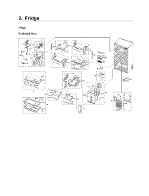 Refrigerator Parts parts for Samsung Bottom-Mount Refrigerator RF22NPEDBSR/AA-05 from AppliancePartsPros.com