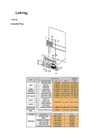 Lokring parts for Samsung Bottom-Mount Refrigerator RF23BB8200QL/AA-00 from AppliancePartsPros.com