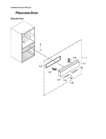 Flexzone Door Parts parts for Samsung Bottom-Mount Refrigerator RF23M8590SR/AA-01 from AppliancePartsPros.com