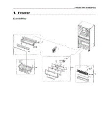 Freezer Parts parts for Samsung Bottom-Mount Refrigerator RF24R7201SG/AA-00 from AppliancePartsPros.com