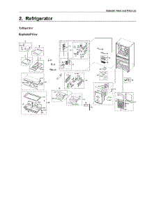 Refrigerator Parts parts for Samsung Bottom-Mount Refrigerator RF24R7201SR/AA-01 from AppliancePartsPros.com
