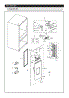 Left Refrigerator Door Parts