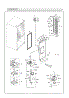 Left Refrigerator Door Parts