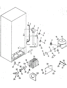Unit parts for Northland Upright Freezer RF265/1717 from AppliancePartsPros.com
