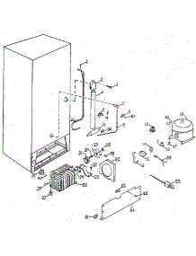 Unit parts for Northland Upright Freezer RF265A/1717 from AppliancePartsPros.com