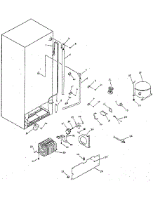 Unit parts for Northland Upright Freezer RF265B/1462 from AppliancePartsPros.com