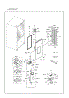 Left Refrigerator Door Parts