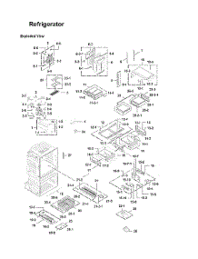 Refrigerator Parts parts for Samsung Bottom-Mount Refrigerator RF28JBEDBSG/AA-08 from AppliancePartsPros.com
