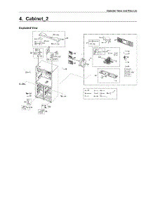 Cabinet 2 Parts parts for Samsung Bottom-Mount Refrigerator RF28N9780SG/AA-01 from AppliancePartsPros.com