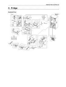 Refrigerator Parts parts for Samsung Bottom-Mount Refrigerator RF28N9780SG/AA-05 from AppliancePartsPros.com