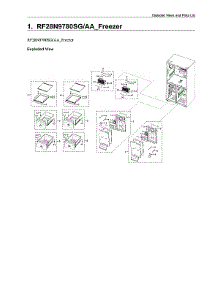 Freezer Parts parts for Samsung Bottom-Mount Refrigerator RF28N9780SG/AA-07 from AppliancePartsPros.com