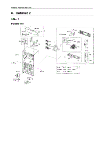 Cabinet 2 Parts parts for Samsung Bottom-Mount Refrigerator RF28N9780SG/AA-07 from AppliancePartsPros.com