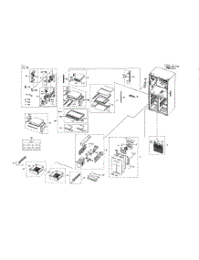 Refrigerator  /  Icemaker parts for Samsung Bottom-Mount Refrigerator RF28N9780SR/AA-00 from AppliancePartsPros.com