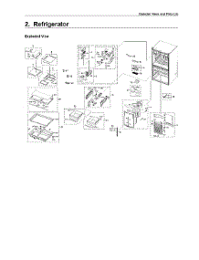 Refrigerator Parts parts for Samsung Bottom-Mount Refrigerator RF28R7201DT/AA-00 from AppliancePartsPros.com