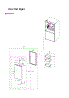 Right Refrigerator Door Parts
