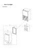 Right Freezer Door Parts