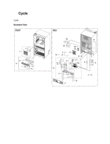Cycle Parts parts for Samsung Bottom-Mount Refrigerator RF29BB8200AP/AA-00 from AppliancePartsPros.com