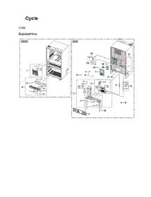 Cycle Parts parts for Samsung Bottom-Mount Refrigerator RF29BB89008M/AA-00 from AppliancePartsPros.com