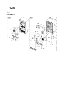 Cycle Parts parts for Samsung Bottom-Mount Refrigerator RF30BB69006M/AA-00 from AppliancePartsPros.com