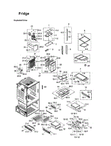 Refrigerator Parts parts for Samsung Bottom-Mount Refrigerator RF323TEDBWW/AA-00 from AppliancePartsPros.com