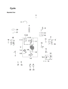 Cycle Parts parts for Samsung Bottom-Mount Refrigerator RF34H9960S4/AA-07 from AppliancePartsPros.com
