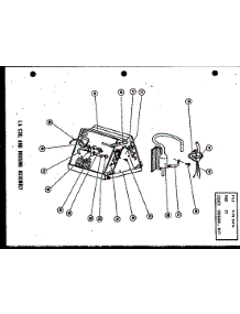La Coil And Housingassembly (Lah3a / P52799-2C) parts for Amana Central Air Conditioner RF4,5H/P53802-5C from AppliancePartsPros.com