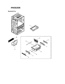 Freezer Parts parts for Samsung Bottom-Mount Refrigerator RF4287HARS/XAC-00 from AppliancePartsPros.com