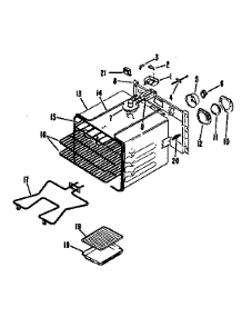 Oven parts for Hot Point Electric Range RF764*05 from AppliancePartsPros.com