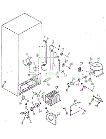 Unit parts for Northland Upright Freezer RFG285/1459 from AppliancePartsPros.com