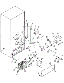 Unit parts for Northland Upright Freezer RFG285A/1459 from AppliancePartsPros.com