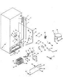 Unit parts for Northland Upright Freezer RFG285B/1713 from AppliancePartsPros.com