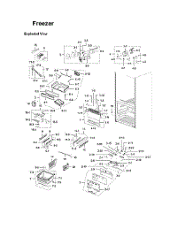Freezer Parts parts for Samsung Bottom-Mount Refrigerator RFG29THDWP/XAA-00 from AppliancePartsPros.com