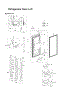 Left Refrigerator Door Parts