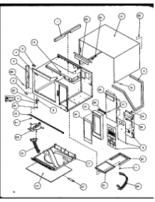 Control parts for Amana Microwave RFS10B-P1156004M from AppliancePartsPros.com