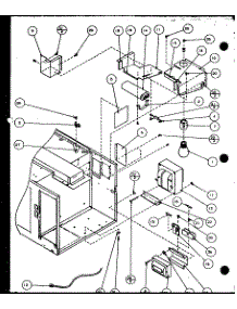 Transformer And Magnetron parts for Amana Microwave RFS10MP-P1128106M from AppliancePartsPros.com