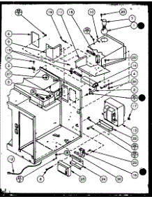 Transformer parts for Amana Countertop Microwave RFS8SE/P7787202M from AppliancePartsPros.com