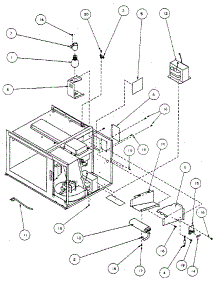 Transformer parts for Amana Countertop Microwave RG358P from AppliancePartsPros.com